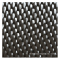 Rouleaux de tissu en fibre de carbone en satin